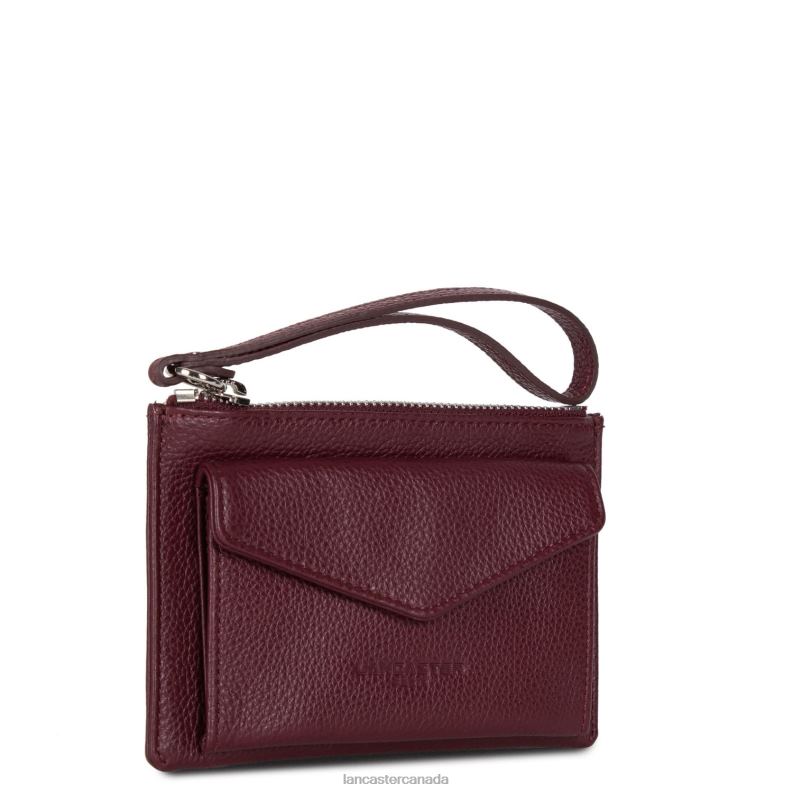 Women Clutch Foulonne Pm 4J6H1148 Bag Pourpre Lancaster Paris