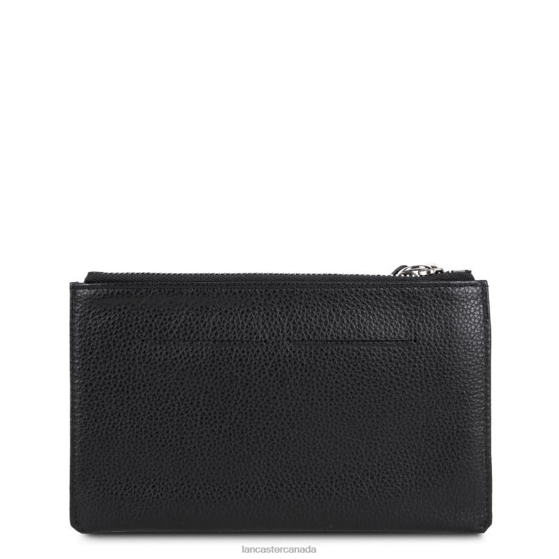 Women Clutch Foulonne Pm 4J6H1151 Bag Noir Lancaster Paris