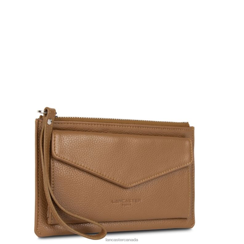 Women Clutch Foulonne Pm 4J6H1153 Bag Camel Lancaster Paris