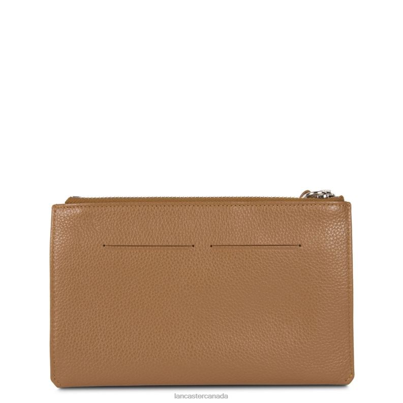 Women Clutch Foulonne Pm 4J6H1153 Bag Camel Lancaster Paris