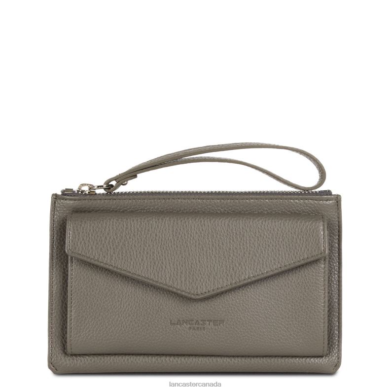 Women Clutch Foulonne Pm 4J6H1154 Bag Gris Lancaster Paris