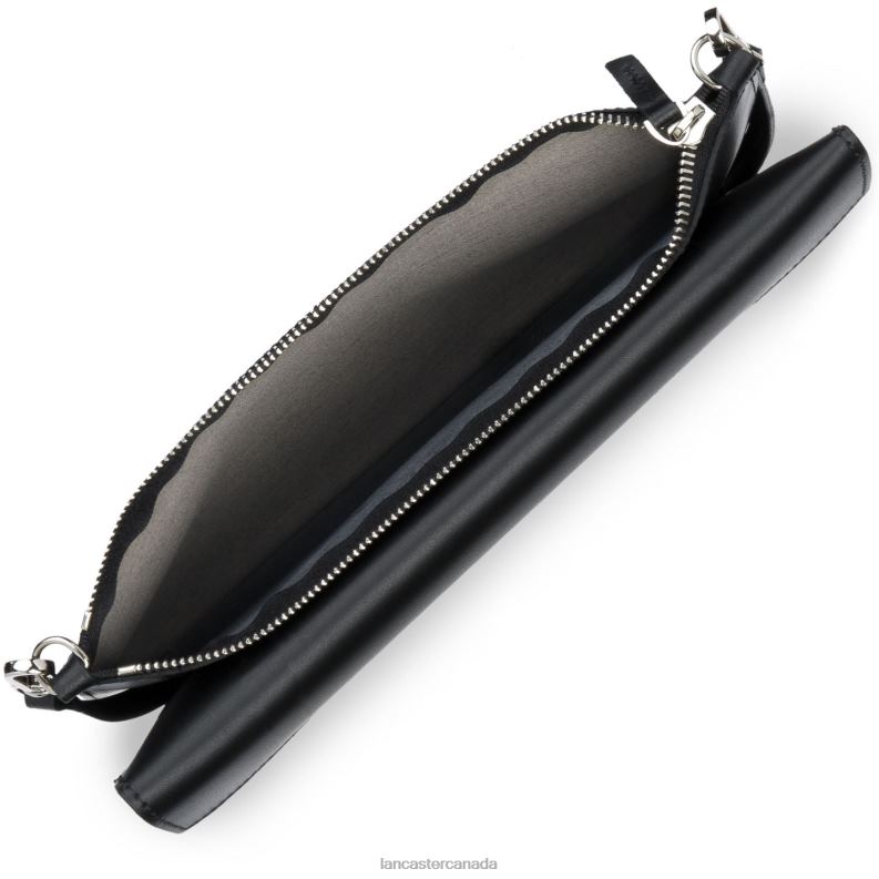 Women Clutch Ikon 4J6H1177 Bag Noir Lancaster Paris