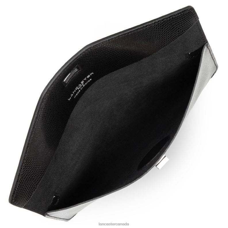 Women Clutch Lucertola 4J6H1123 Bag Noir Lancaster Paris