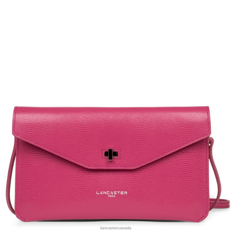 Women Clutch Lucertola 4J6H1127 Bag Fuxia Lancaster Paris