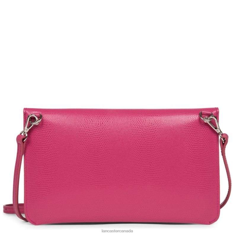 Women Clutch Lucertola 4J6H1127 Bag Fuxia Lancaster Paris