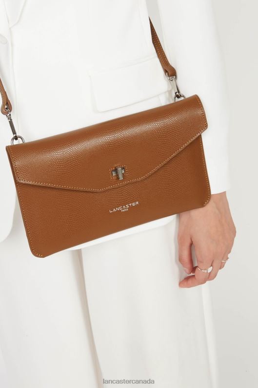 Women Clutch Lucertola 4J6H1128 Bag Camel Lancaster Paris