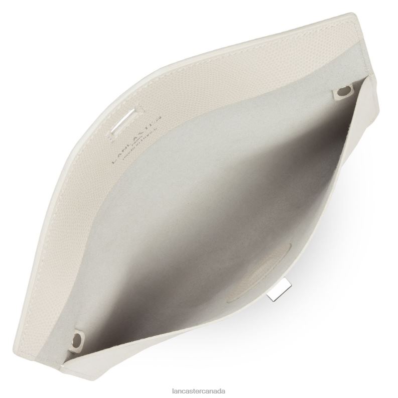 Women Clutch Lucertola 4J6H1132 Bag Ecru Lancaster Paris