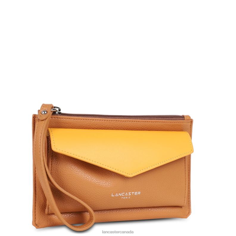 Women Clutch Maya 4J6H1133 Bag Gold-Jaune-Vison Lancaster Paris