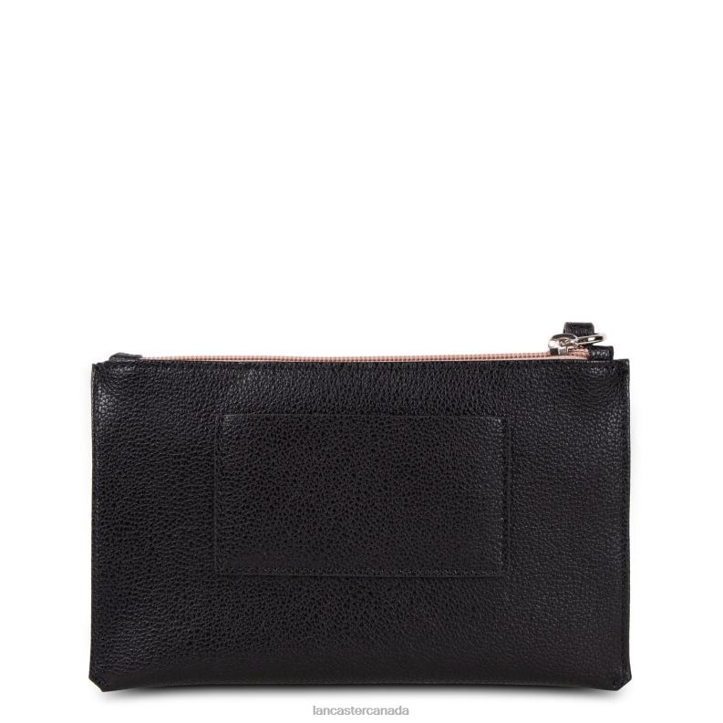 Women Clutch Maya 4J6H1137 Bag Noir-Ecru-Nude Lancaster Paris