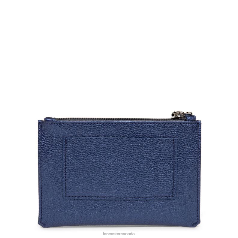 Women Clutch Maya New 4J6H1220 Bag Saphir-Violet-Gris Lancaster Paris