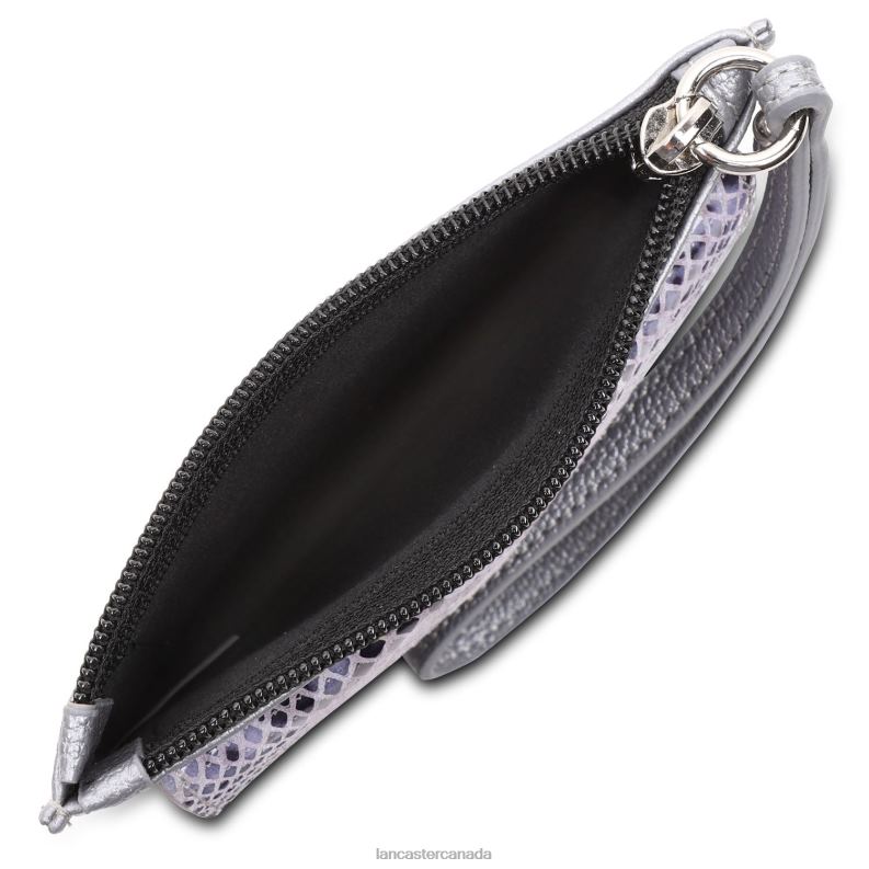 Women Clutch Maya New 4J6H1221 Bag Argent-Python Lancaster Paris