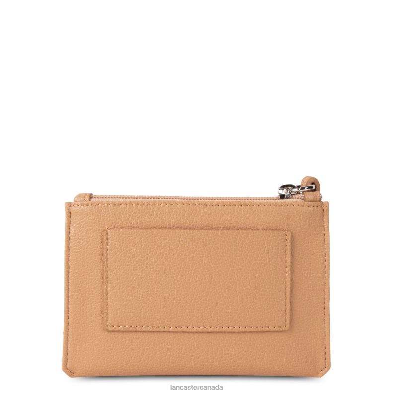 Women Clutch Maya New 4J6H1225 Bag Naturel-Ecru-Nude Clair Lancaster Paris