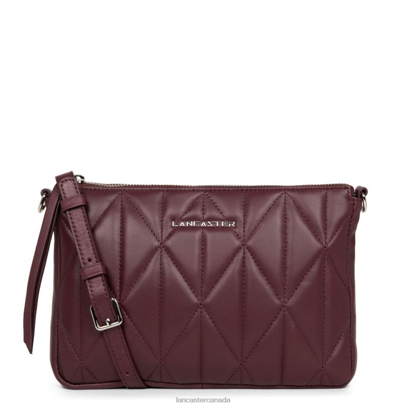 Women Clutch Parisienne Matelasse 4J6H1189 Bag Pourpre Lancaster Paris