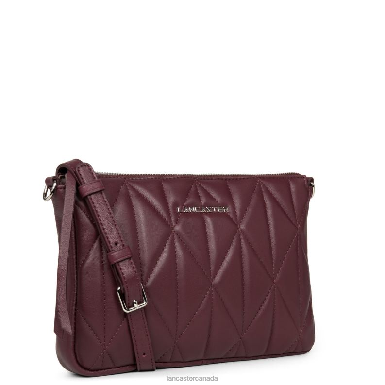 Women Clutch Parisienne Matelasse 4J6H1189 Bag Pourpre Lancaster Paris