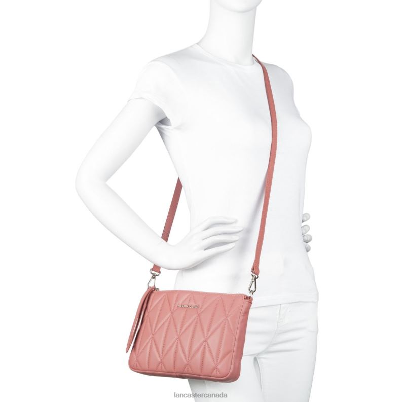 Women Clutch Parisienne Matelasse 4J6H1189 Bag Pourpre Lancaster Paris