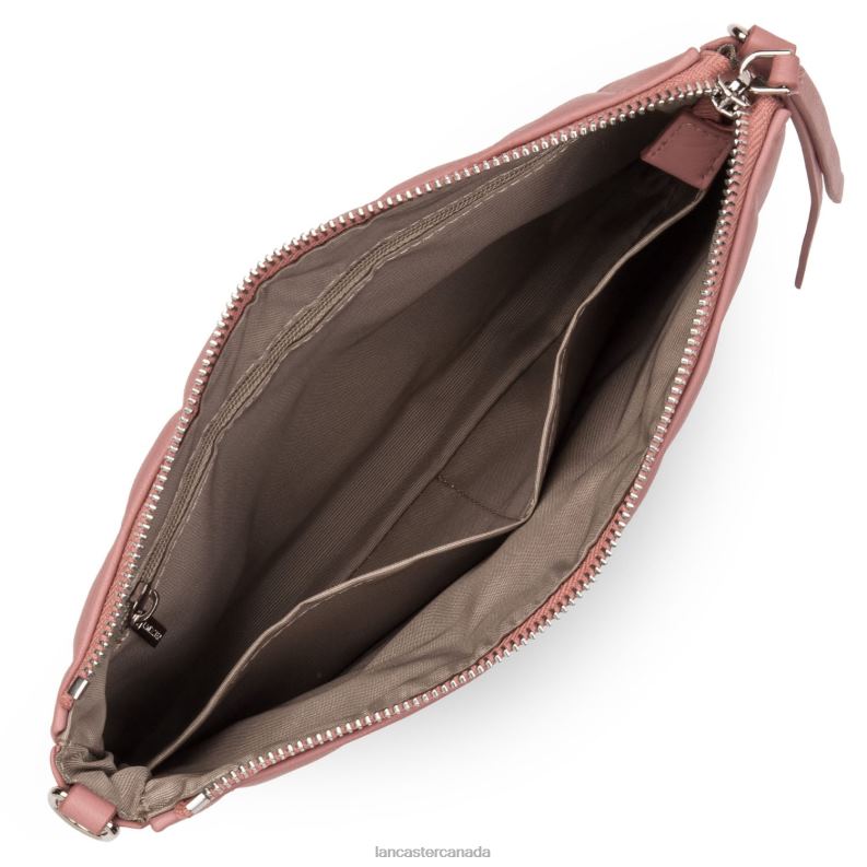 Women Clutch Parisienne Matelasse 4J6H1190 Bag Rose Cendre Lancaster Paris