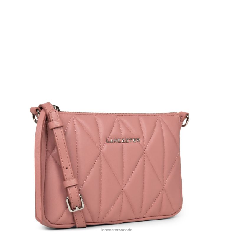 Women Clutch Parisienne Matelasse 4J6H1191 Bag Rose Cendre Lancaster Paris