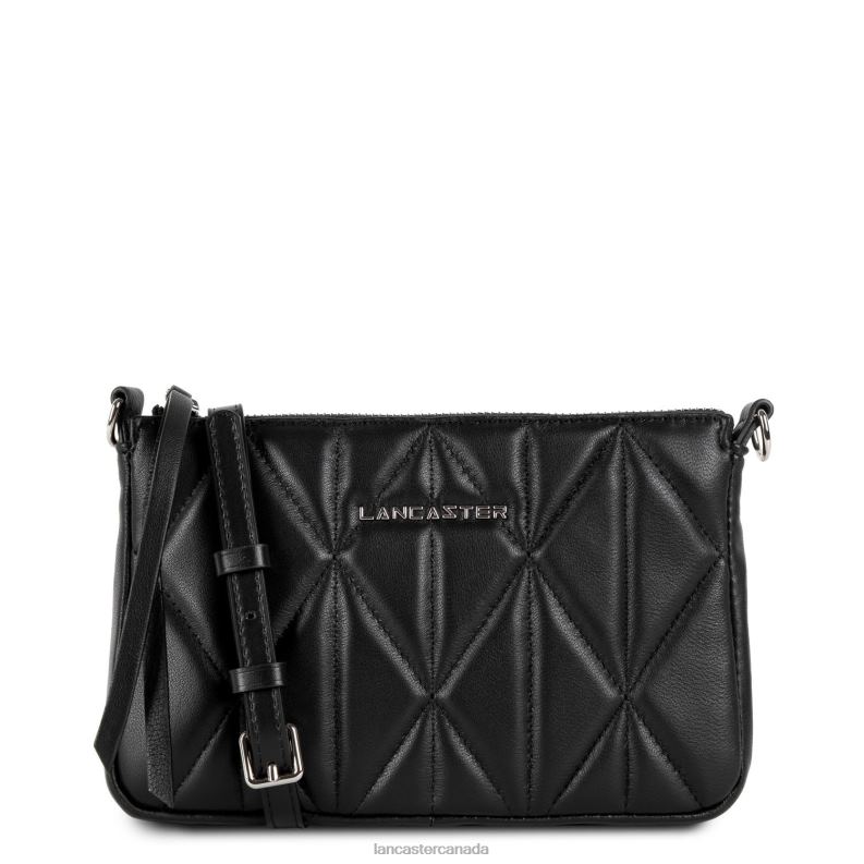Women Clutch Parisienne Matelasse 4J6H1192 Bag Noir Lancaster Paris