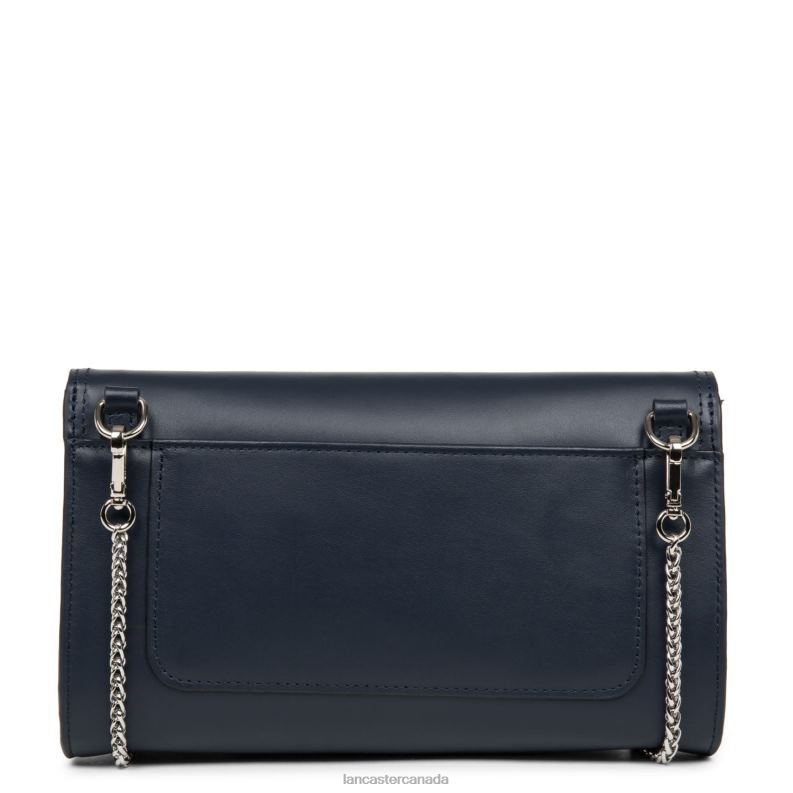 Women Clutch Parisienne Sophia 4J6H1241 Bag Bleu Fonce Lancaster Paris