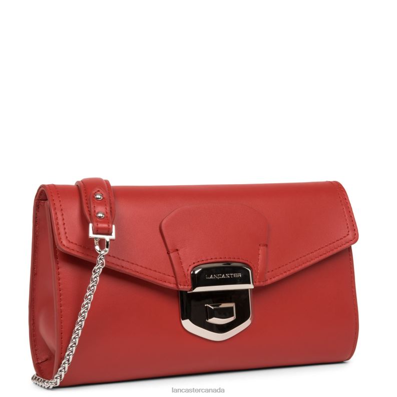 Women Clutch Parisienne Sophia 4J6H1249 Bag Rouge Lancaster Paris