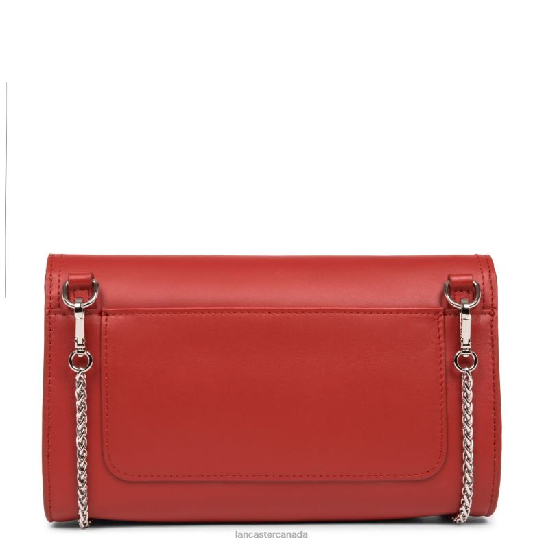 Women Clutch Parisienne Sophia 4J6H1249 Bag Rouge Lancaster Paris