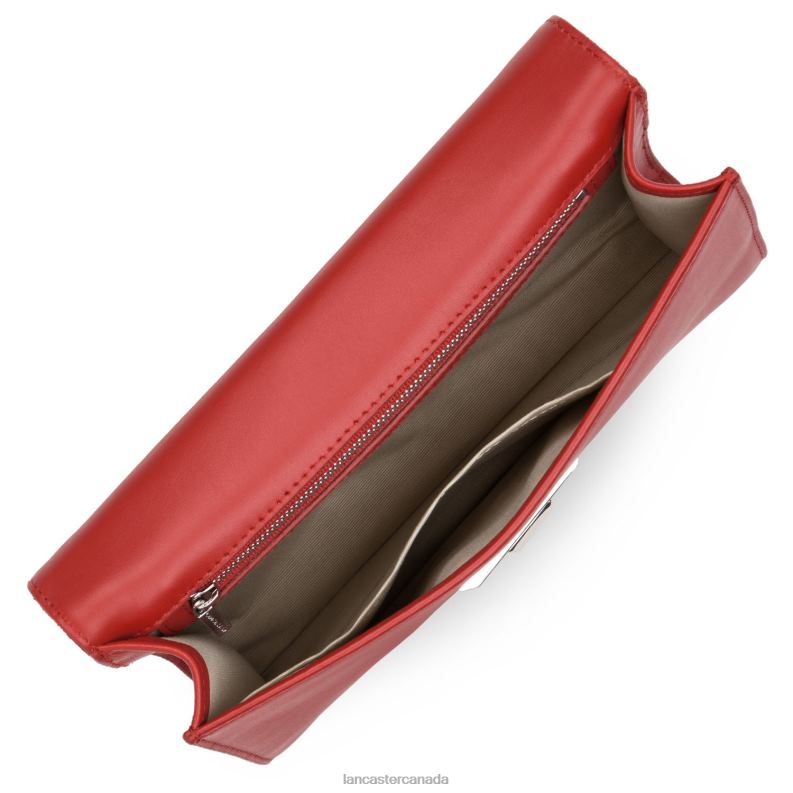 Women Clutch Parisienne Sophia 4J6H1249 Bag Rouge Lancaster Paris