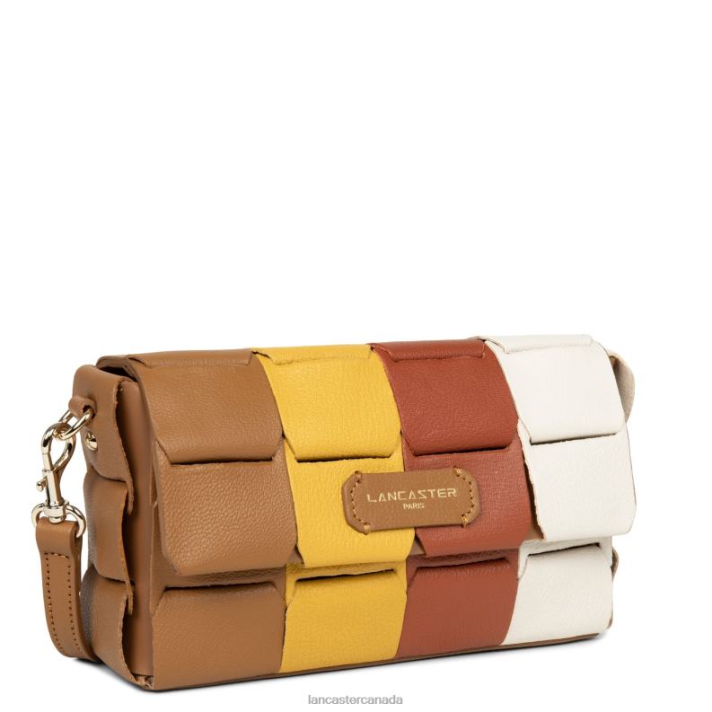Women Clutch Studio Enlace 4J6H1117 Bag Terracotta Multi Lancaster Paris