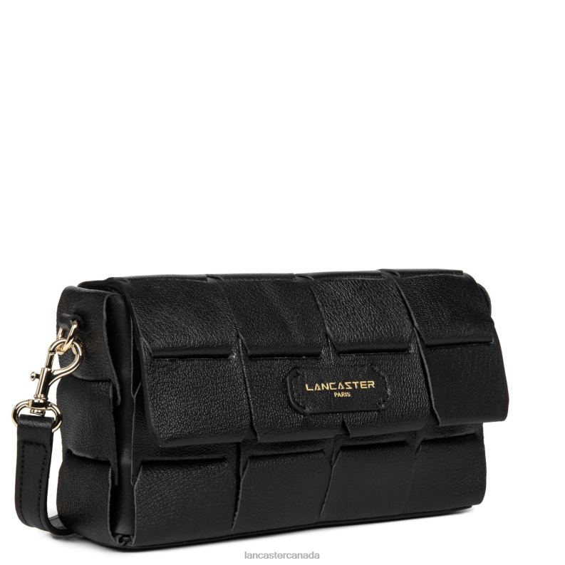 Women Clutch Studio Enlace 4J6H1121 Bag Noir Lancaster Paris