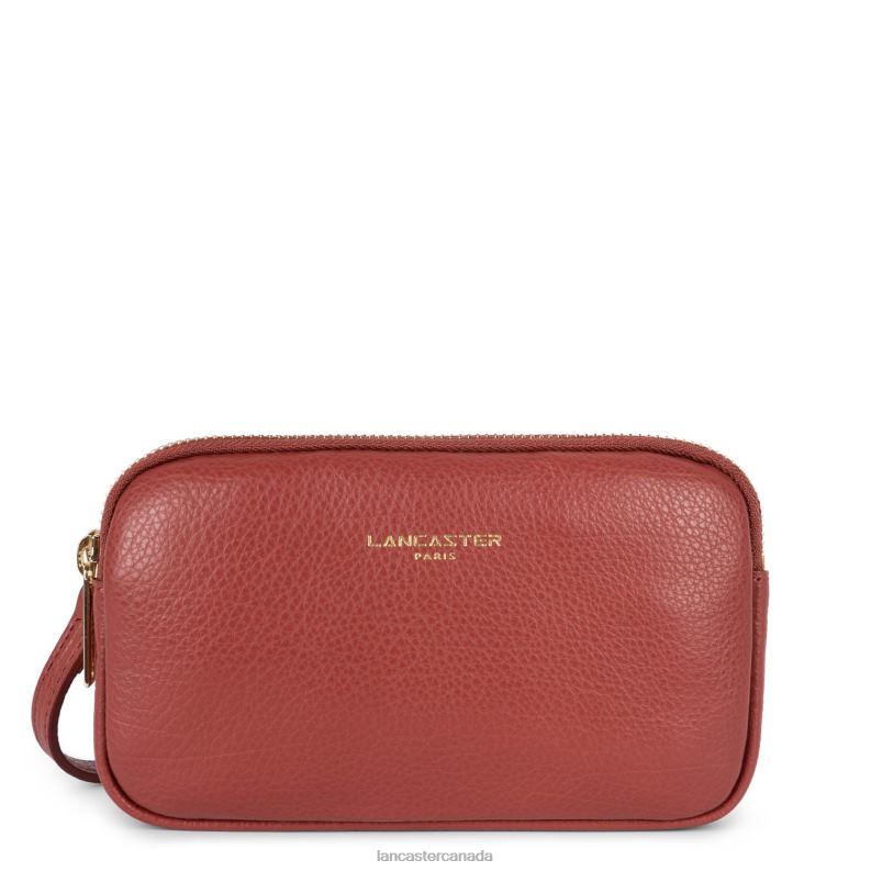 Women Double Clutch Dune 4J6H1265 Bag Bois Rouge Lancaster Paris
