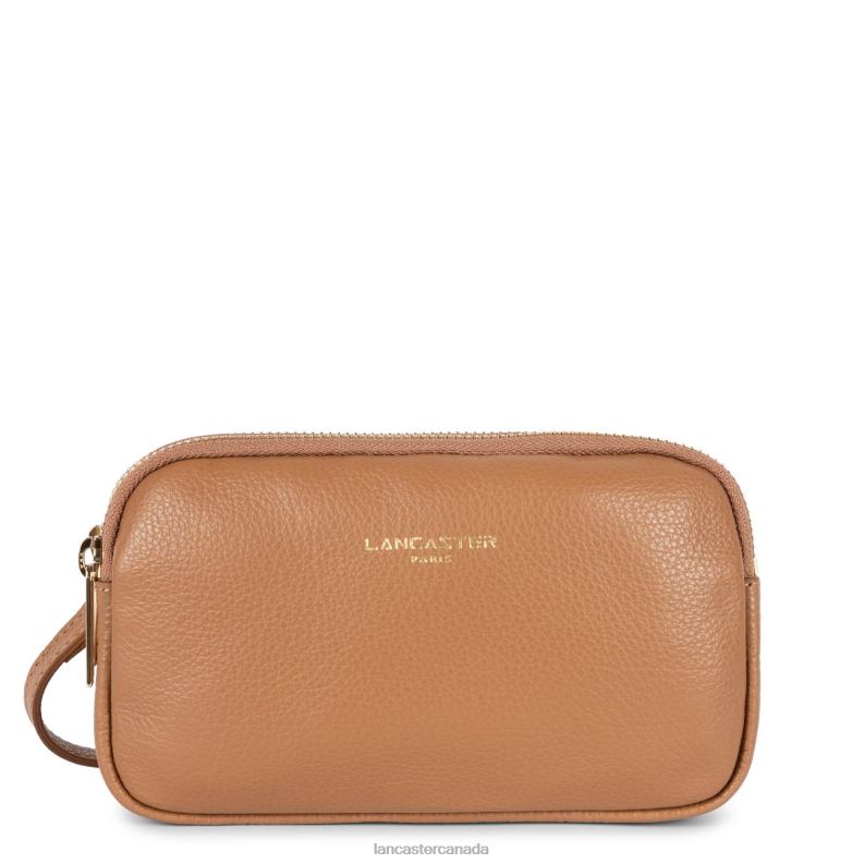 Women Double Clutch Dune 4J6H1267 Bag Camel Lancaster Paris