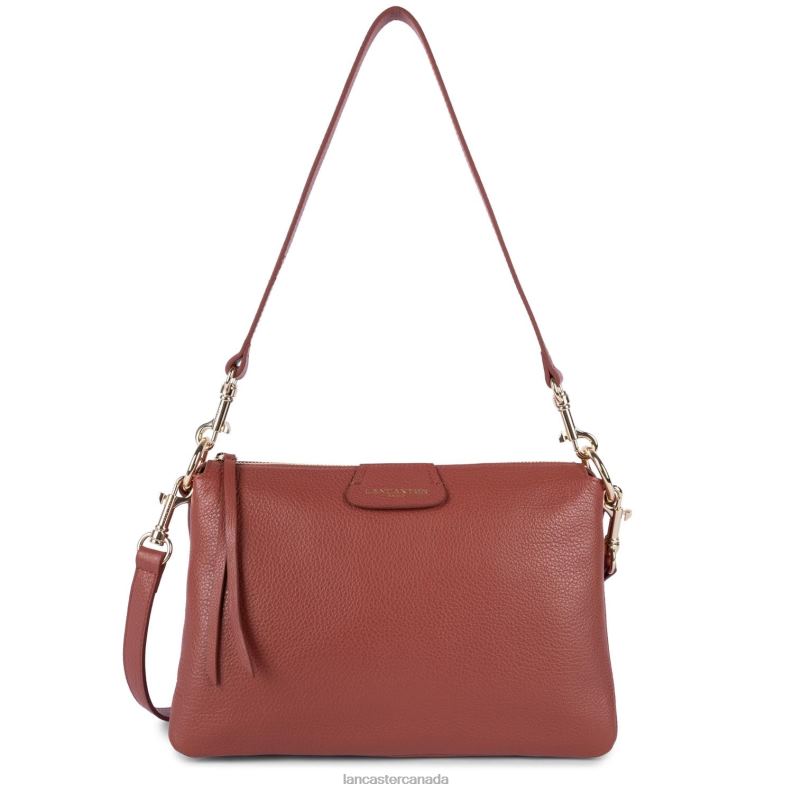 Women Large Clutch Dune 4J6H988 Bag Bois Rouge Lancaster Paris
