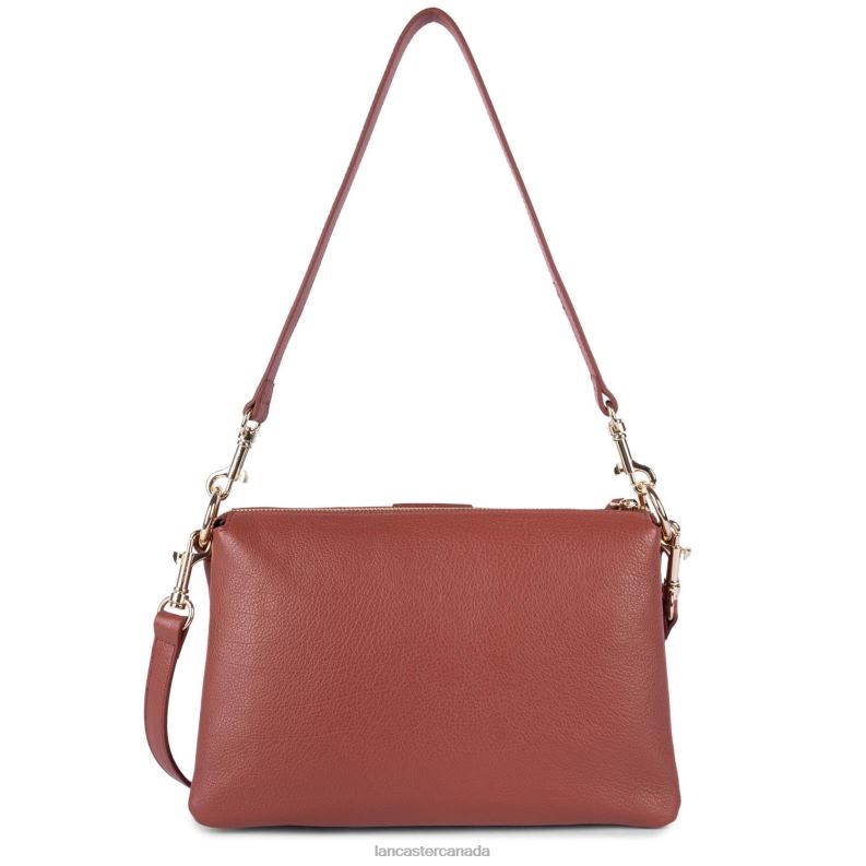 Women Large Clutch Dune 4J6H988 Bag Bois Rouge Lancaster Paris
