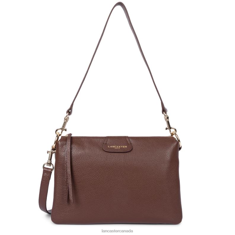 Women Large Clutch Dune 4J6H989 Bag Chataigne Lancaster Paris