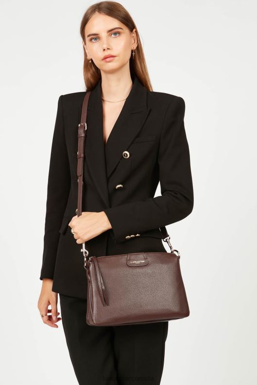 Women Large Clutch Dune 4J6H989 Bag Chataigne Lancaster Paris