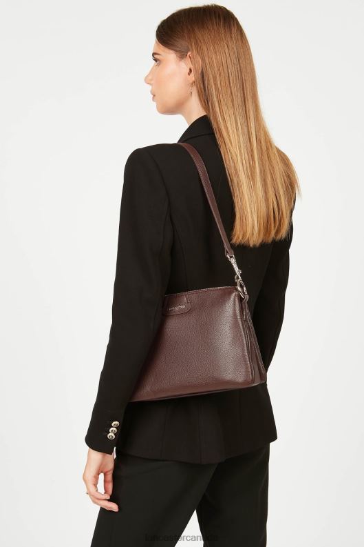 Women Large Clutch Dune 4J6H989 Bag Chataigne Lancaster Paris
