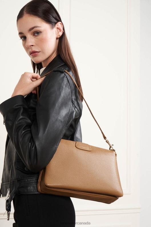 Women Large Clutch Dune 4J6H990 Bag Camel Lancaster Paris