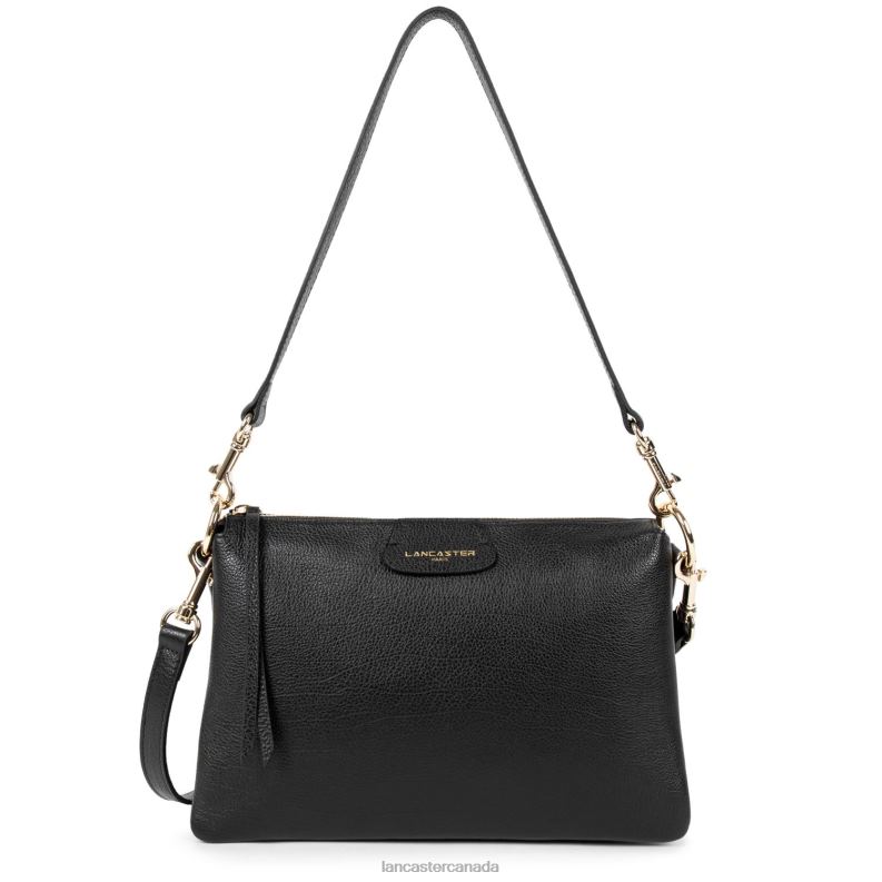 Women Large Clutch Dune 4J6H991 Bag Noir Lancaster Paris