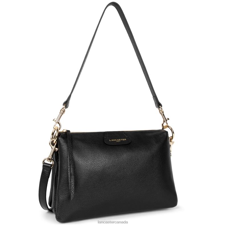 Women Large Clutch Dune 4J6H991 Bag Noir Lancaster Paris