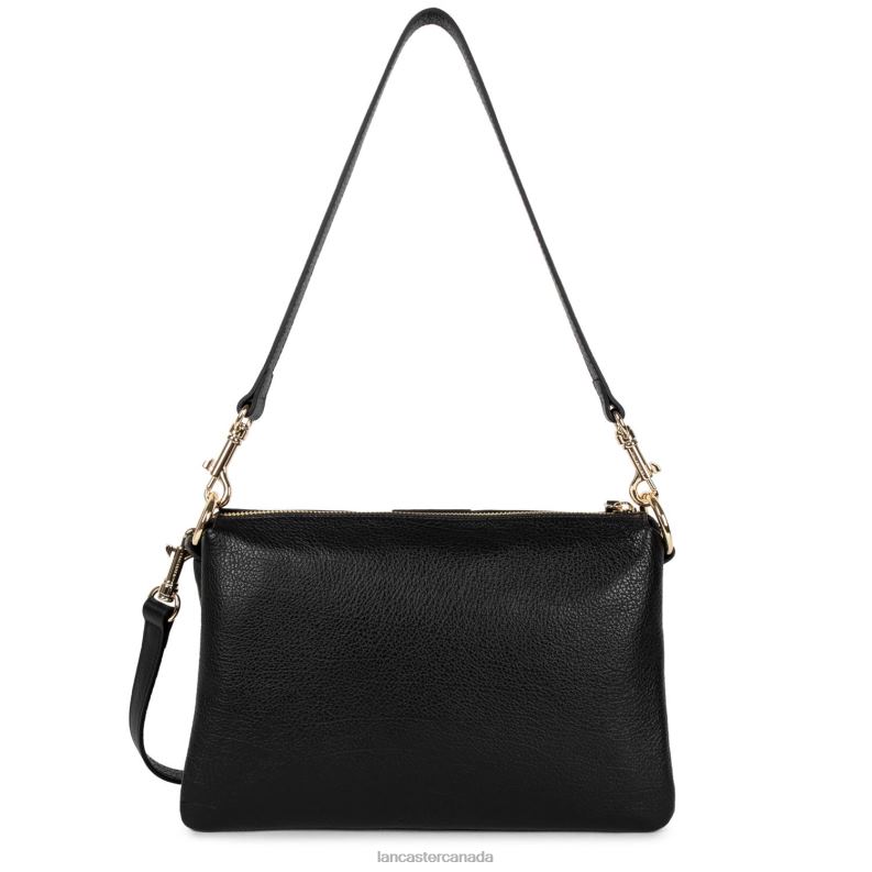 Women Large Clutch Dune 4J6H991 Bag Noir Lancaster Paris