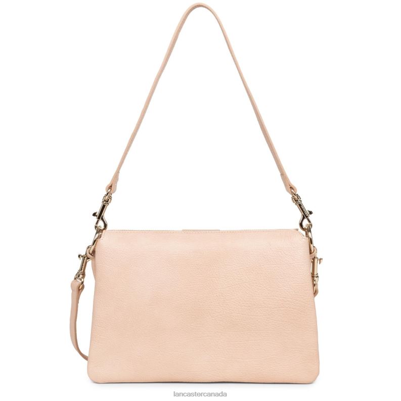 Women Large Clutch Dune 4J6H996 Bag Rose Lancaster Paris