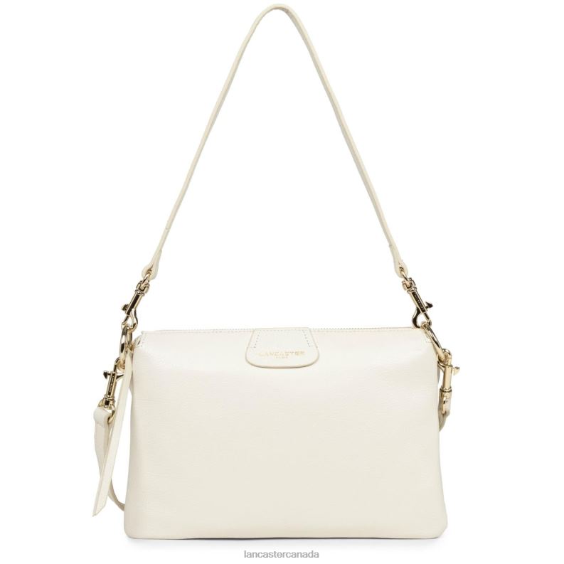 Women Large Clutch Dune 4J6H997 Bag Ecru Lancaster Paris