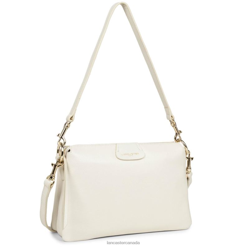 Women Large Clutch Dune 4J6H997 Bag Ecru Lancaster Paris