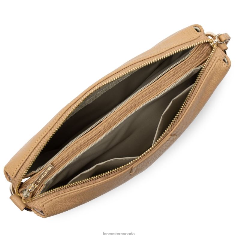 Women Large Clutch Dune 4J6H998 Bag Naturel Lancaster Paris