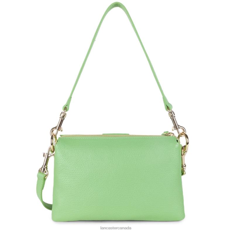 Women M Clutch Dune 4J6H979 Bag Vert Amande Lancaster Paris