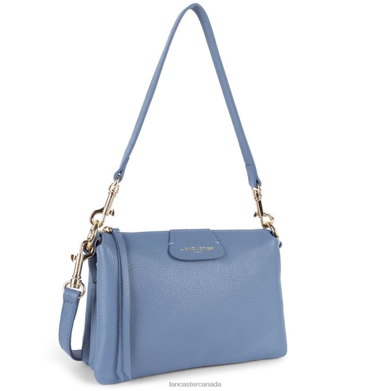 Women M Clutch Dune 4J6H982 Bag Bleu Stone Lancaster Paris