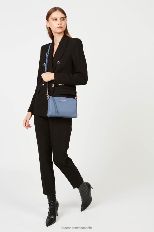 Women M Clutch Dune 4J6H982 Bag Bleu Stone Lancaster Paris
