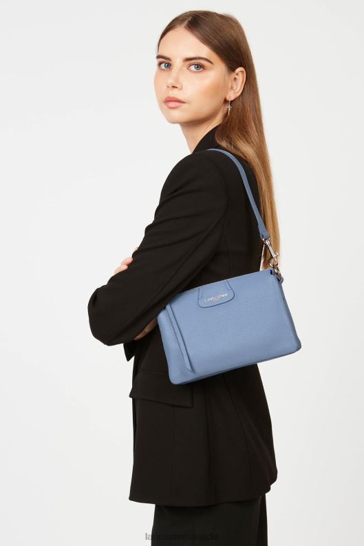 Women M Clutch Dune 4J6H982 Bag Bleu Stone Lancaster Paris