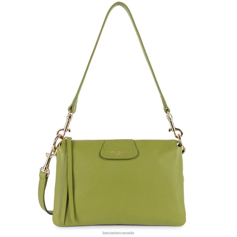 Women M Clutch Dune 4J6H985 Bag Olive Lancaster Paris