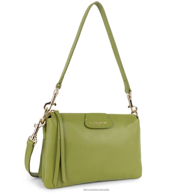 Women M Clutch Dune 4J6H985 Bag Olive Lancaster Paris