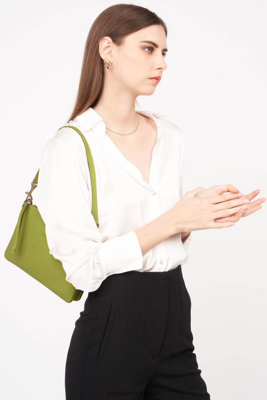 Women M Clutch Dune 4J6H985 Bag Olive Lancaster Paris